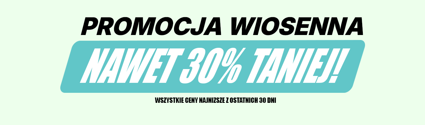 Baner reklamowy nawet -30% taniej promocja